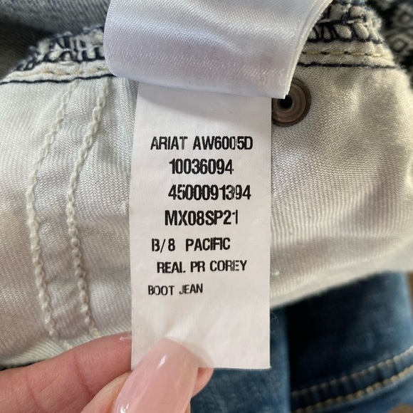 Ariat Real Denim Corey Perfect Rise Bootcut Jeans - Picture 11 of 12